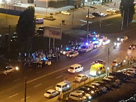 В результате массовой драки в Харькове четыре человека попали в больницу