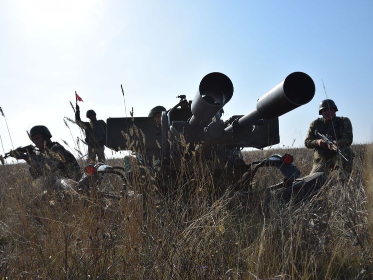 ﻿Бойовики на Донбасі 13 разів обстріляли позиції українських військових 