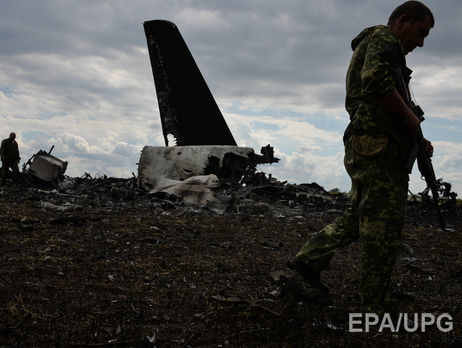 Самолет Ил-76 с украинскими военными на борту был сбит в июне 2014 года