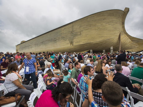 В США создали копию Ноева ковчега библейского размера. Фоторепортаж