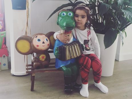 Енот и клоун: муж Ани Лорак показал фото с дочерью Софией