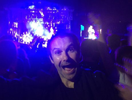 Вакарчук оторвался на концерте RHCP