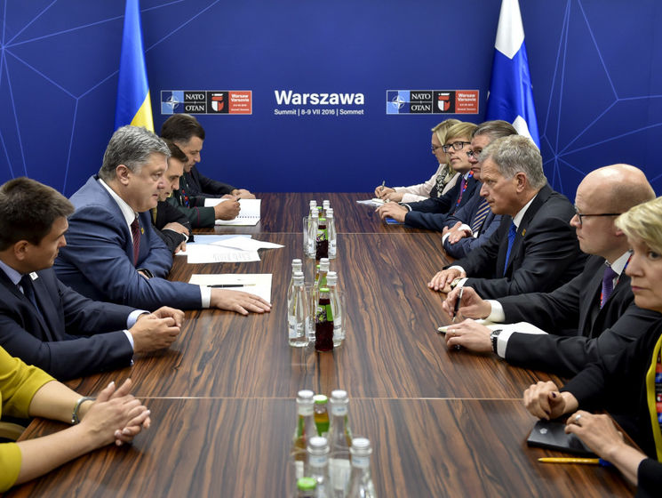 Президент Финляндии рассказал Порошенко о своих переговорах с Путиным