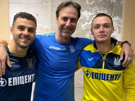 ﻿Італійський помічник Шевченка у збірній України зробив тату з українським прапором і тризубом