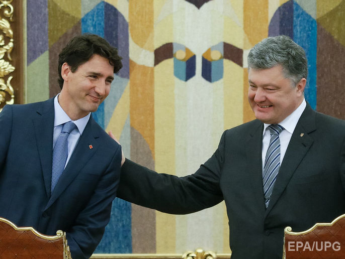 Порошенко: Канада продлит миссию канадских инструкторов в Украине