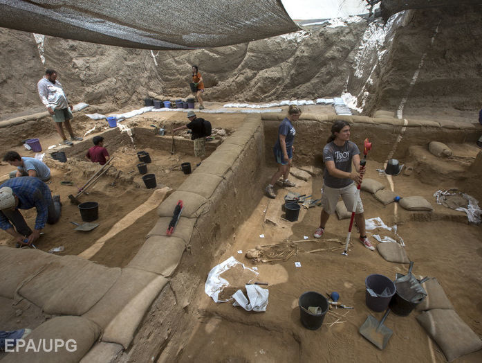 В Израиле археологи обнаружили кладбище древних филистимлян