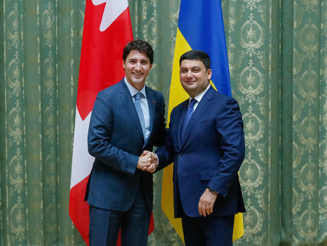 Гройсман поручил начать подготовку к реализации зоны свободной торговли с Канадой