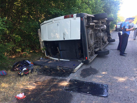 Семь человек, включая четырехлетнюю девочку, пострадали в ДТП в Донецкой области