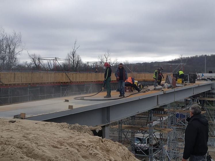 ﻿У Станиці Луганській завершили підготовчі роботи з відновлення мосту