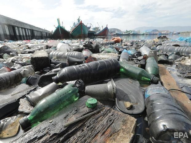 ﻿У Світовий океан щорічно потрапляє приблизно 12 млн тонн пластикового сміття – Greenpeace