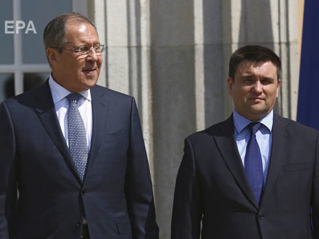 Климкин рассказал, как на переговорах бросил документ в Лаврова