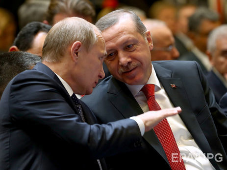 Путин пожелал Эрдогану скорейшего восстановления конституционного строя в Турции