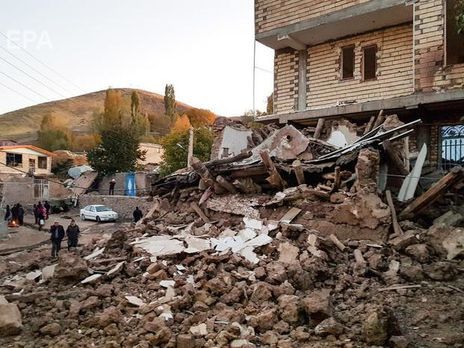 Число пострадавших в результате землетрясения в Иране возросло до 520 человек
