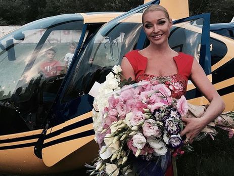 Волочкова в аннексированном Крыму встретилась с Аксеновым