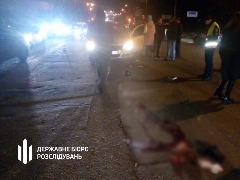 ﻿У Кропивницькому поліцейський на смерть збив пішохода