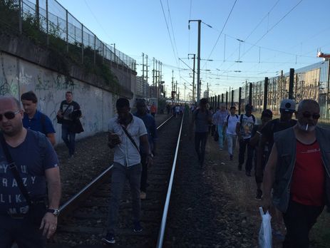 В Париже пожар парализовал работу крупнейшего вокзала