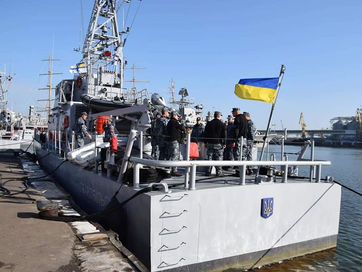 ﻿Українські ВМС випробували катери Island, які прибули зі США