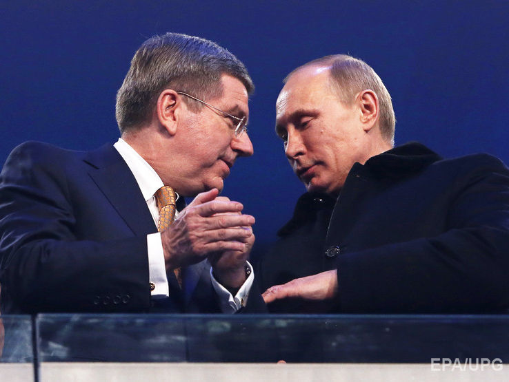Издание Bild назвало президента МОК "пуделем Путина"