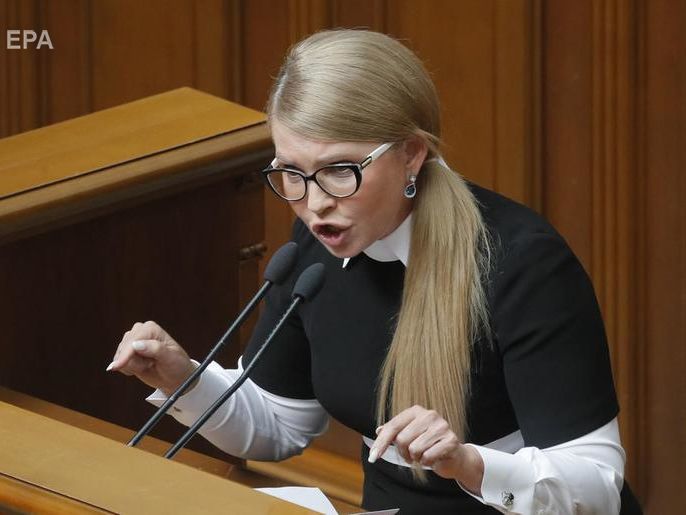 "Батьківщина" перешла в оппозицию – Тимошенко