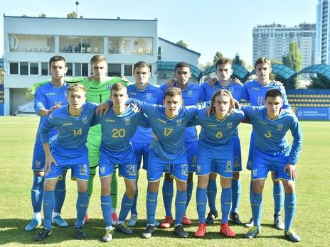 Сборная Украины по футболу U17 победила Грузию в матче отбора на Евро 2020
