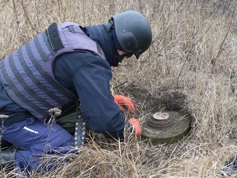 В районе Петровского началось разминирование. Фоторепортаж