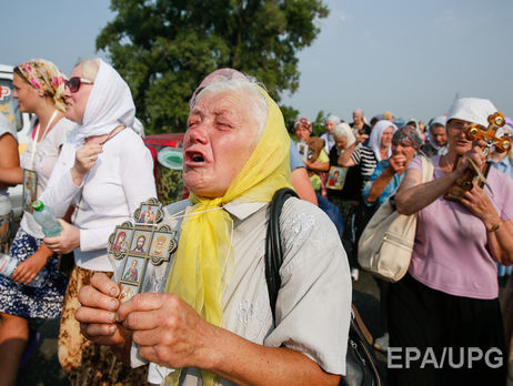 Обе колонны крестного хода УПЦ МП прибыли в Киев, мест для размещения верующих не хватает – СМИ
