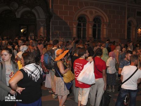 Одесская епархия УПЦ МП: Провокаторы из радикальных организаций сорвали выезд верующих на крестный ход