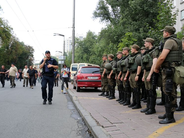 Нацгвардия во время крестного хода в Киеве для обеспечения безопасности применяла беспилотники