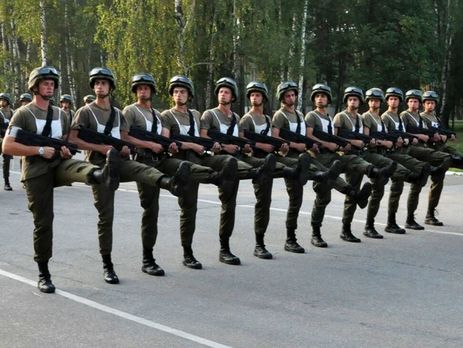 Нацгвардия: Для участия в параде ко Дню Независимости готовятся более 160 курсантов