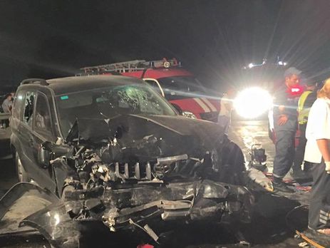 Киевская прокуратура: В ДТП с участием депутата райсовета пострадали два человека, полиция намерена задержать виновника