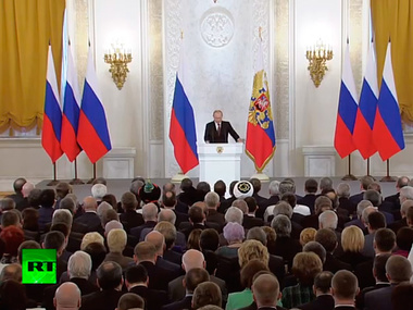 Путин: Когда Хрущев отдал Крым Украине, Россия почувствовала, что ее обокрали
