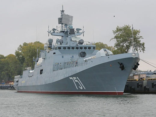 Россия сгруппирует в аннексированном Крыму три своих новейших фрегата