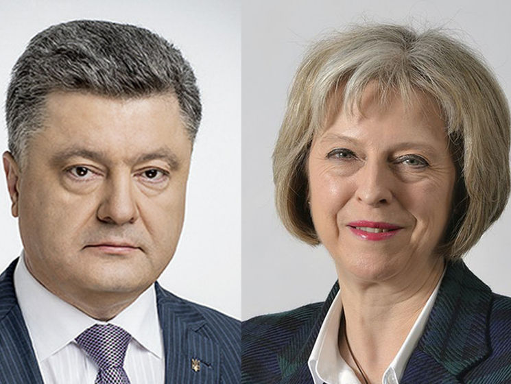 Мэй в разговоре с Порошенко подтвердила позицию Великобритании по санкциям и Крыму
