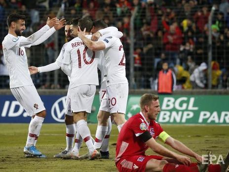 ﻿Португалія перемогла Люксембург, Франція обіграла Албанію. Результати 10-го туру відбору на Євро 2020