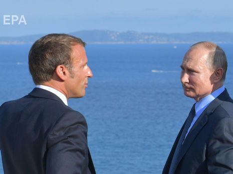 Макрон и Путин обсудили Украину и подготовку нормандского саммита