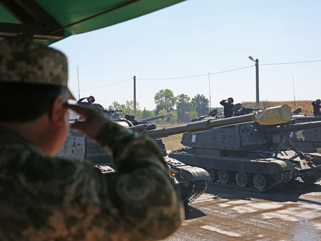 Полторак проверил подготовку парада войск ко Дню Независимости. Фоторепортаж