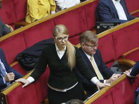 Тимошенко відповіла на пост Зеленського про "солодкі" місця для її людей