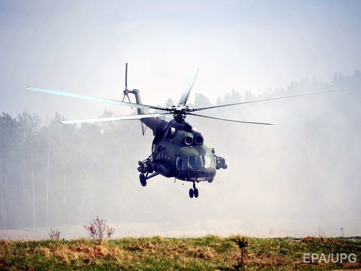 В Краснодарском крае разбился вертолет, пилот, по предварительным данным, погиб