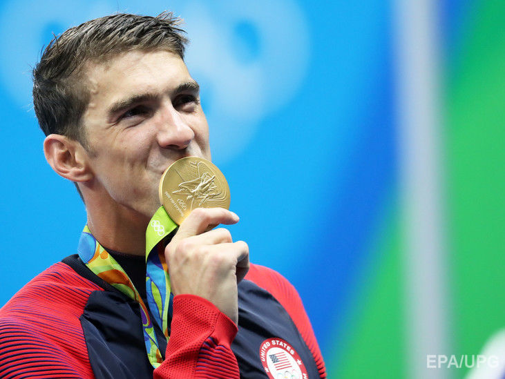 Американский пловец Фелпс завоевал свою 19-ю золотую олимпийскую медаль