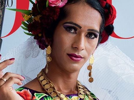 ﻿На обкладинці мексиканського Vogue розмістили фото трансгендера