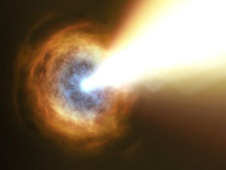 Hubble нашел эпицентр самого мощного космического взрыва