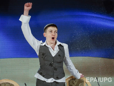 Савченко заявила, что будет ночевать под Администрацией Президента