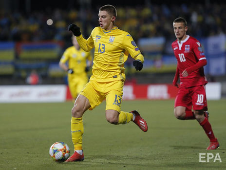 ﻿Миколенко потрапив у символічну збірну відбору на Євро 2020 за версією Transfermarkt