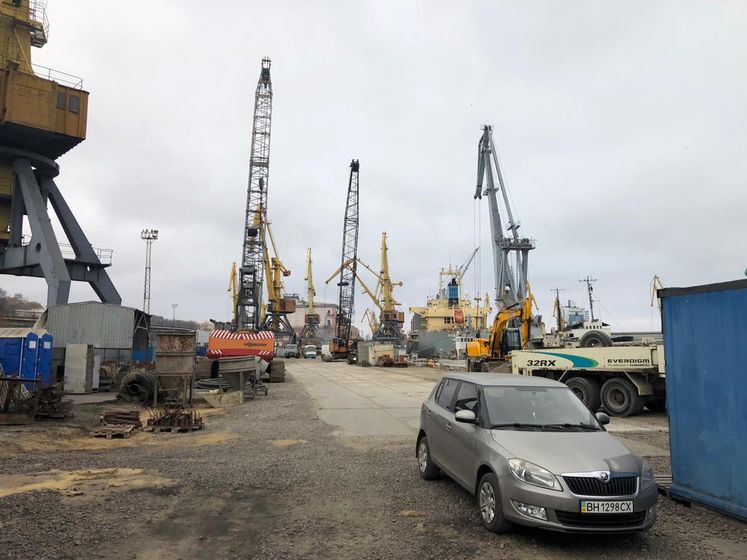 ﻿СБУ проводить обшуки в Одеському морському порту