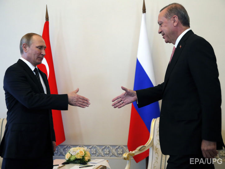 Эрдоган заявил о возобновлении совместных с Россией проектов 