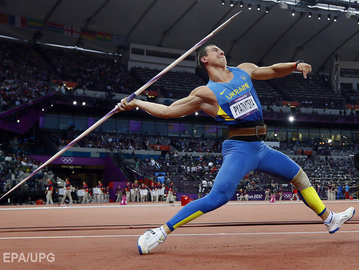 Украинского копьеметателя Пятницу лишили серебра Олимпиады 2012 года после проверки допинг-теста