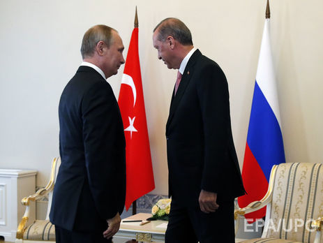 WSJ: Сближение Эрдогана и Путина – попытка турецкого лидера показать, что Кремль может стать альтернативой ЕС