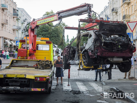 Нацполиция обратилась в ФБР за помощью в опознании людей, заложивших взрывчатку под машину Шеремета