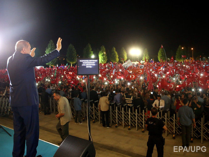 Эрдоган требует от США сделать выбор между Турцией и Гюленом