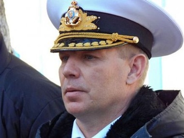 И.о. Командующего ВМС Украины Гайдука увезли в неизвестном направлении